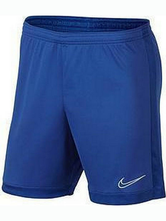 Nike Dry Knit Academy Αθλητική Ανδρική Βερμούδα Dri-Fit Μπλε