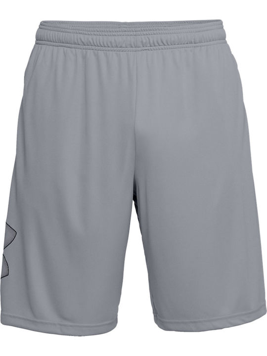 Tech Graphic Men's Athletic Shorts Gray
