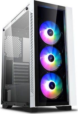 Deepcool Matrexx 55 V3 ADD-RGB 3F Gaming Midi-Turm Computergehäuse Weiß