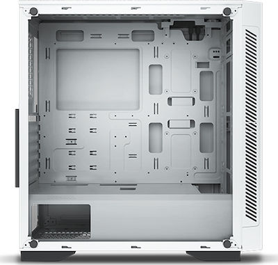 Deepcool Matrexx 55 V3 ADD RGB Gaming Midi Tower Κουτί Υπολογιστή με Πλαϊνό Παράθυρο Λευκό