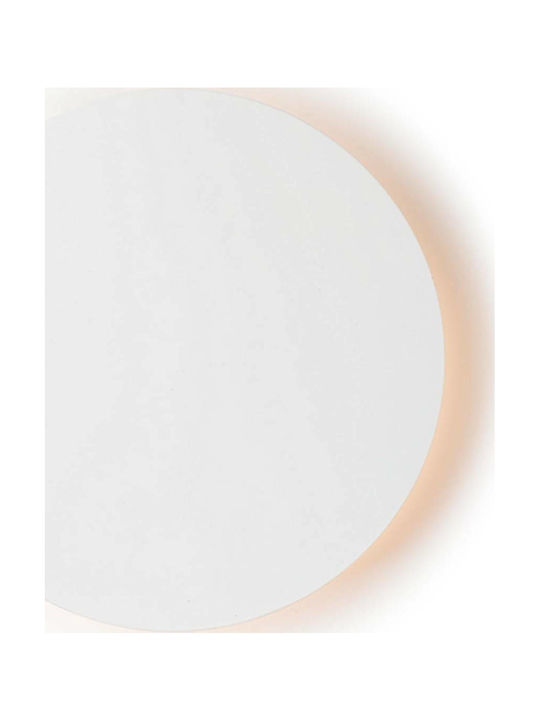 Aca Eclipse Modern Lamp Wall with Integrated LED and Warm White Light 14cm