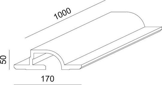 Aca Andie Aluminiumprofil für LED-Streifen