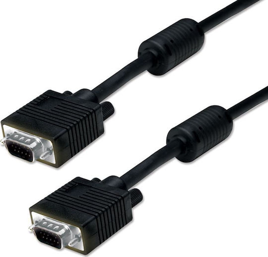 VGA male to VGA male White 1.5m Cable