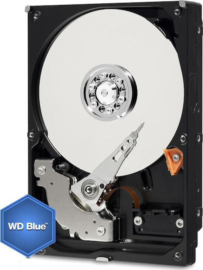 Western Digital Blue 1TB HDD Σκληρός Δίσκος 3.5" SATA III 5400rpm με 64MB Cache για Desktop WD10EZRZ