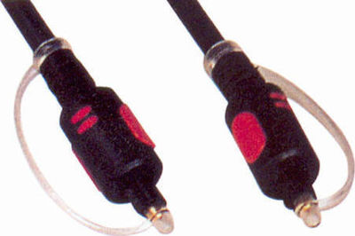 Bridgecable Optisches Audiokabel TOS männlich - TOS männlich Schwarz 3m (31196A)