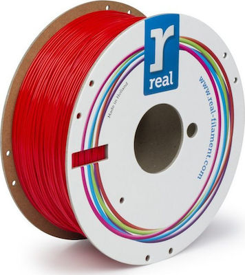 Real Filament PETG 3D Printer Filament 1.75mm Κόκκινο 1kg