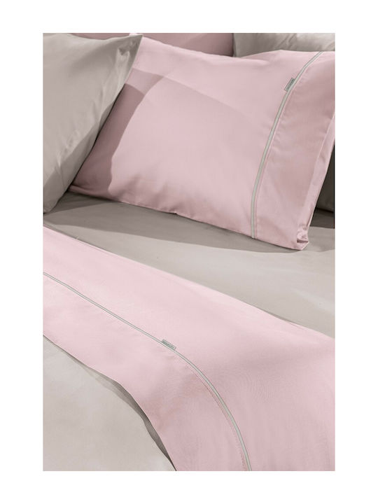 Guy Laroche Bettlaken Super-Doppel 240x270cm. Reserve Rose