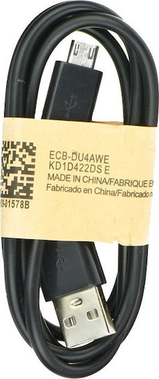 LogiLink Regular USB 2.0 to micro USB Cable Μαύρο 1m