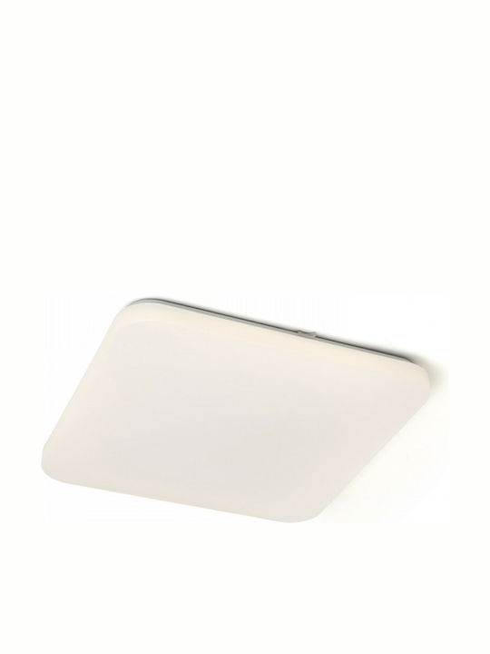 Rendl Light Studio Sempre SQ 43 Sensor Τετράγωνο Εξωτερικό LED Panel 36W με Θερμό Λευκό Φως 3000K