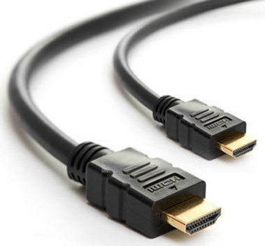 Well HDMI 1.4 High Speed 1080p 120Hz Кабел HDMI Мъжки - HDMI Мъжки 2м Черен