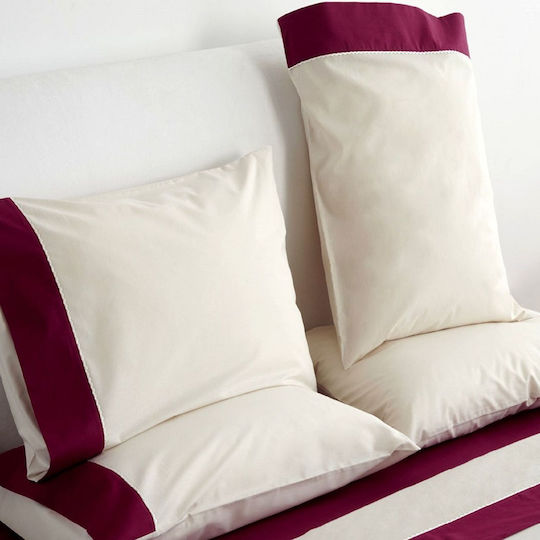 SB Home Simi Σετ Υπέρδιπλο 4τμχ 240x270εκ. Μπορντό