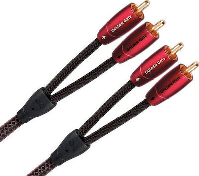 Audioquest Golden Gate Kabel RCA-Stecker - RCA-Stecker 0.6m