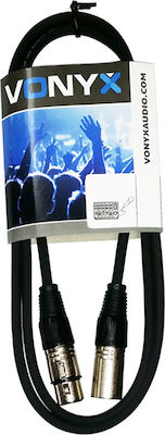 Vonyx XLR male to XLR female 12m Cable (177.726)