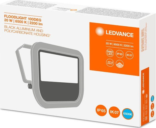 Ledvance Waterproof LED Flood Light 20W Cold White 6500K IP65