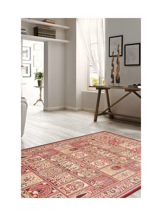 Newplan Persia 6283 Burgundy Με Κροσσι Σετ Χαλιά Κρεβατοκάμαρας Klassik Μπορντό 5-30-KLASSIK-6283A-SET067(2x140,1x200) 3τμχ