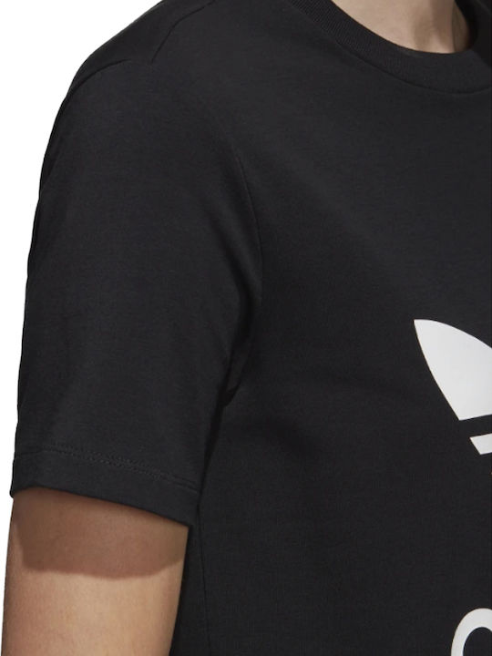 Trefoil Damen T-Shirt Schwarz