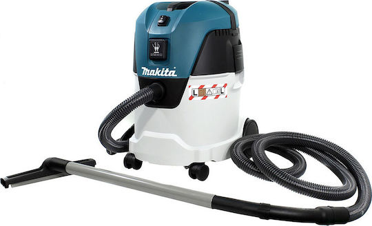 Makita Σκούπα Υγρών / Στερεών 1000W με Πλαστικό Κάδο 23lt