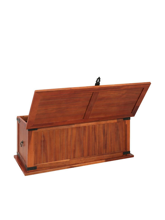 vidaXL Wooden Decorative Trunk Acacia wood solid wood 90x45x40cm