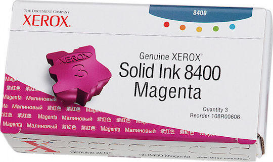 Xerox Original Pack of 3 InkJet Printer Inks Magenta (108R00606)