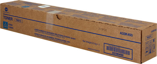 Konica Minolta TN-321C Original Toner Laser Printer Cyan 25000 Pages (A33K450)