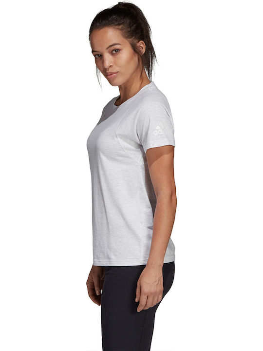 Adidas ID Winners Damen Sport T-Shirt Weiß