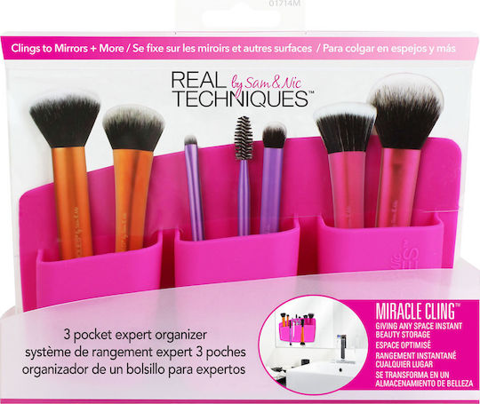 Real Techniques Органайзер за козметика Pink 3 Pocket Expert