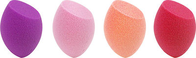 Real Techniques Synthetic Make Up Sponge Set for Foundation Mini Miracle Complexion 4pcs