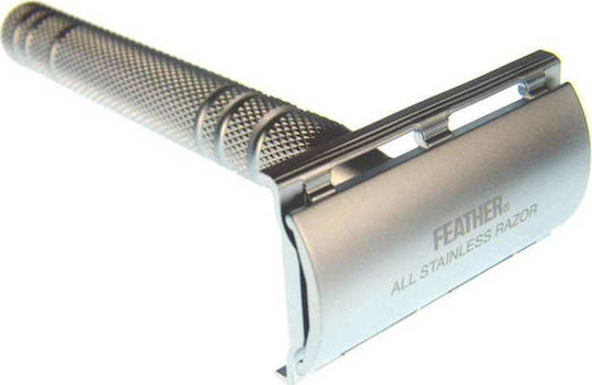 Feather All Stainless Steel Double Edge Sh. AS-D2 Safety Razor