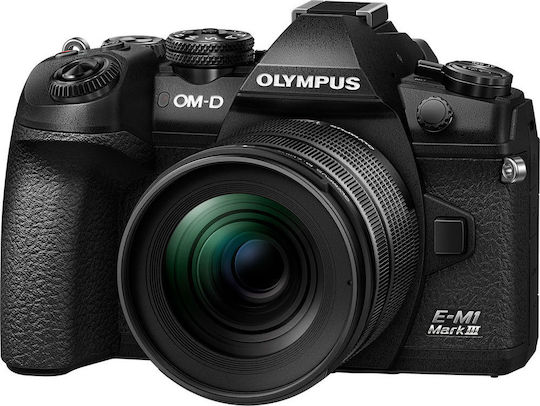 Olympus Crop Φωτογραφικός Φακός M.Zuiko Digital ED 12-45mm f/4 PRO Standard / Wide Angle για Micro Four Thirds (MFT) Mount Μαύρος