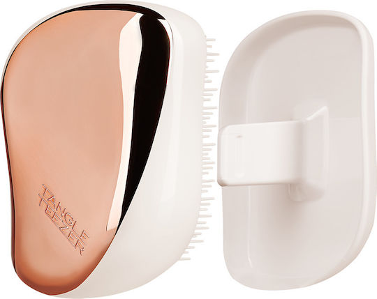Tangle Teezer Compact Styler Βούρτσα Μαλλιών Rose Gold / Ivory