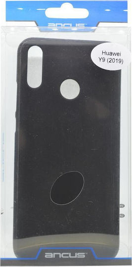 Ancus Back Cover aus Silikon Umschlag Rückseite Silikon Schwarz (Huawei P Smart Z)