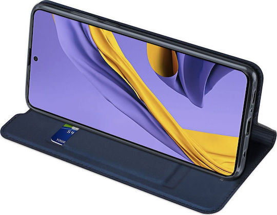 Dux Ducis Skin Pro Buchen Sie Synthetisches Leder Schwarz (Galaxy A71)