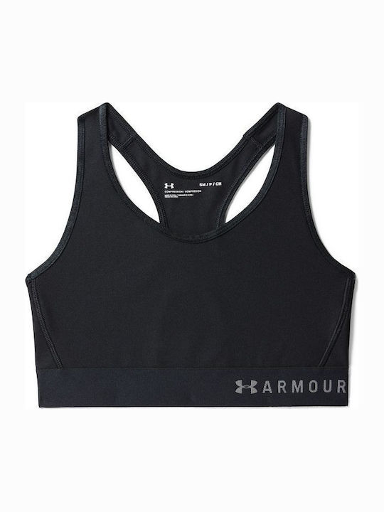 Armour® Mid Sports Femei Atletic Sutien sport Negru