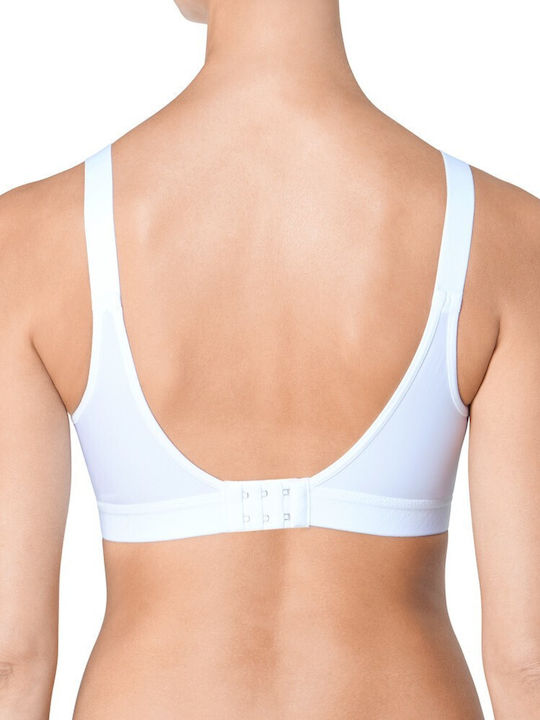 Triaction Wellness Athletic Athletic Bra without Padding without Underwire White