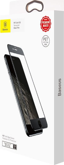 Baseus Full Glue Full Face Tempered Glass 2pcs Black (iPhone SE 2022 / 2020 / 8 / 7) SGAPIPH8N-GPE01