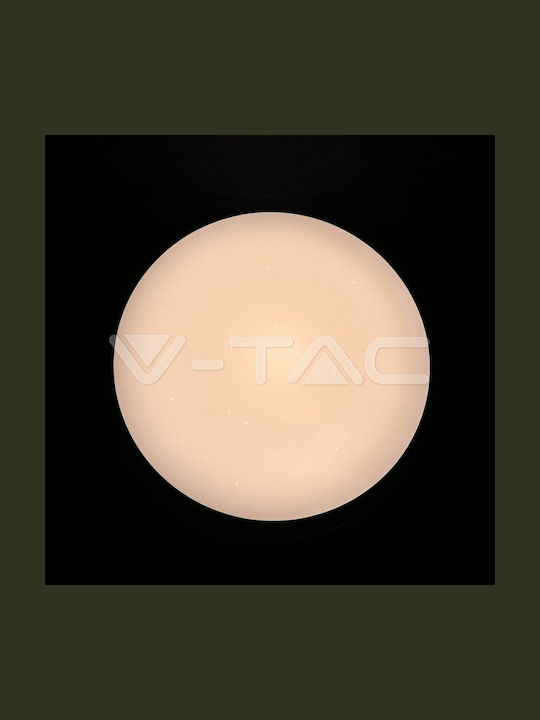 V-TAC Square Outdoor LED Panel 60W with Warm White Light 3000K 57.25x57.25cm