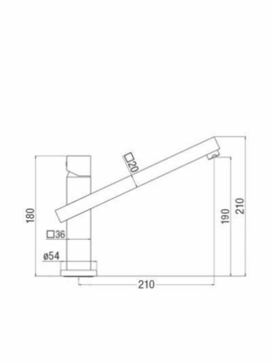 Macart Karma 310 Πάγκου Chrome Macart Karma 310 Πάγκου Chrome