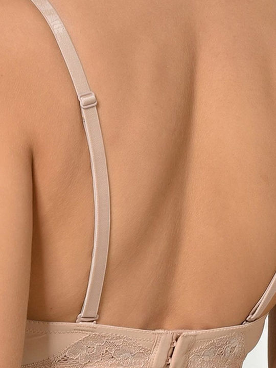 Lonely Micro Push Up Bra Underwire Beige