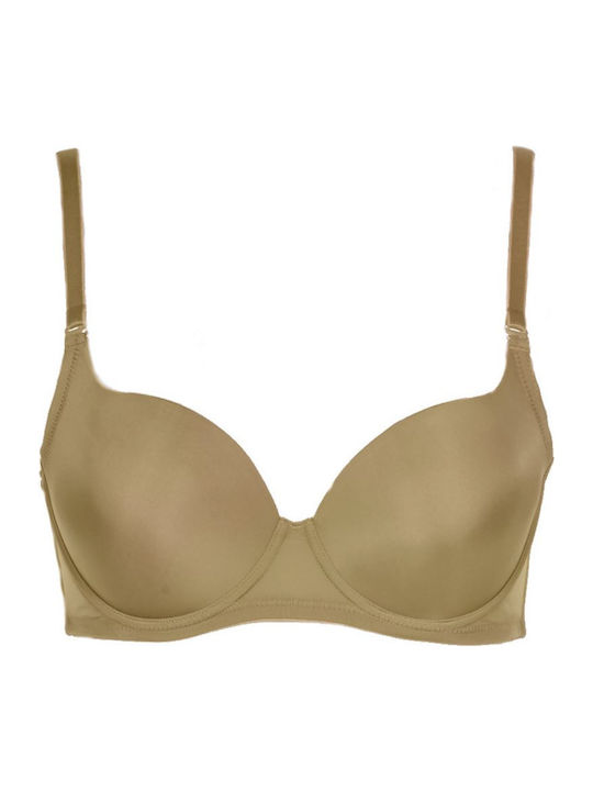 Secret Bra without Padding Underwire Beige