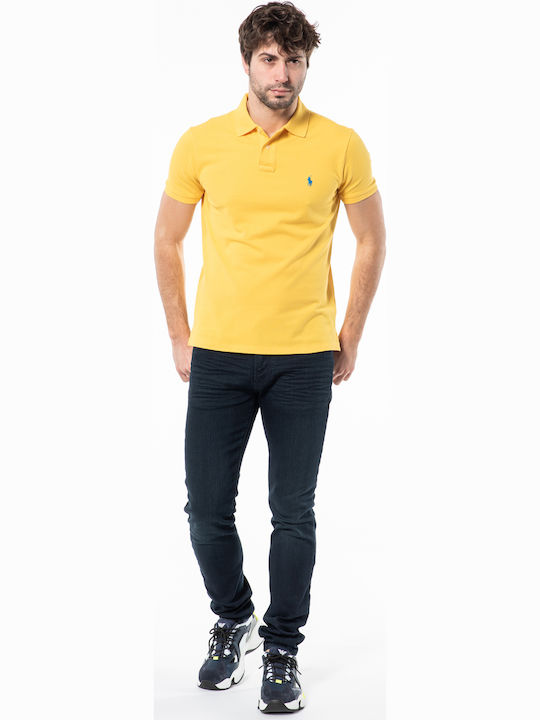 Polo Short Sleeve Blouse Yellow
