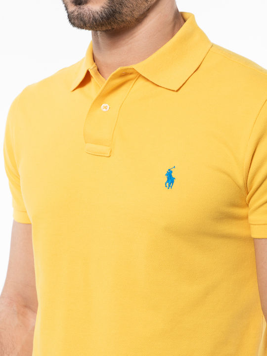 Polo Short Sleeve Blouse Yellow