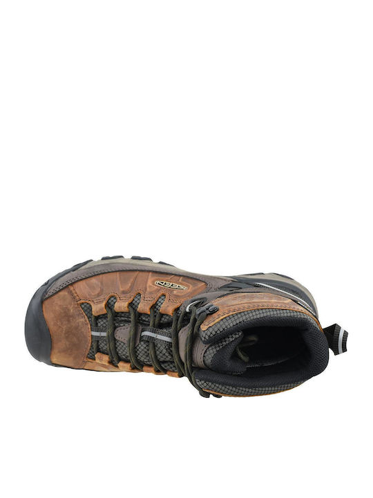 Keen Targhee III Mid Herren Wanderschuhe Braun