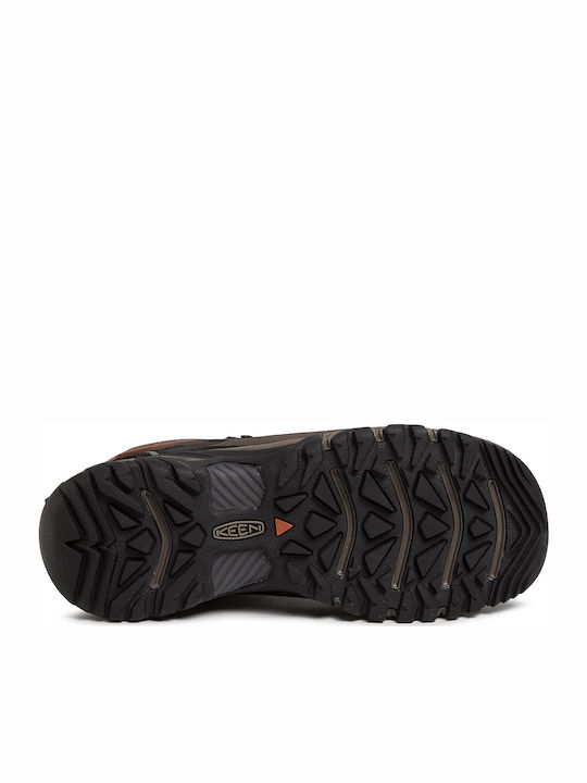 Keen Targhee III Mid Herren Wanderschuhe Braun