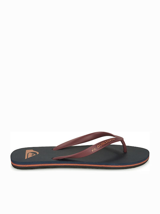 Molokai Men's Flip Flops Burgundy