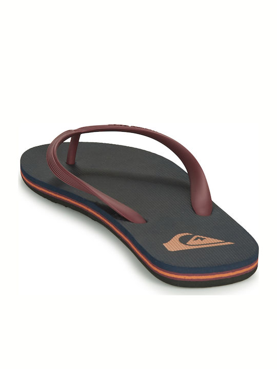 Molokai Men's Flip Flops Burgundy