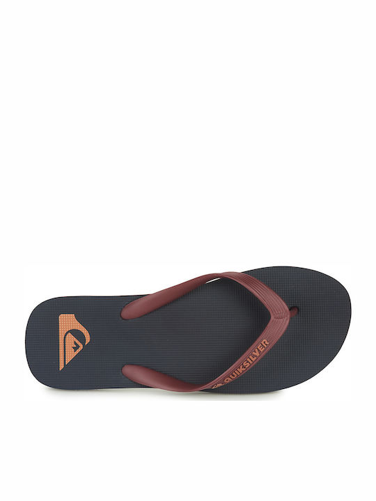 Molokai Men's Flip Flops Burgundy