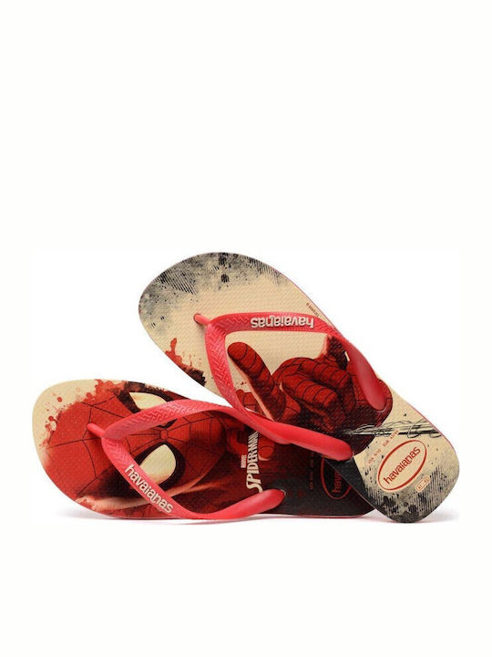 Top Marvel Herren Flip Flops Rote