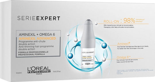L'Oréal Professionnel Serie Expert Aminexil Advanced Hair Ampoules against Hair Loss 10x6ml
