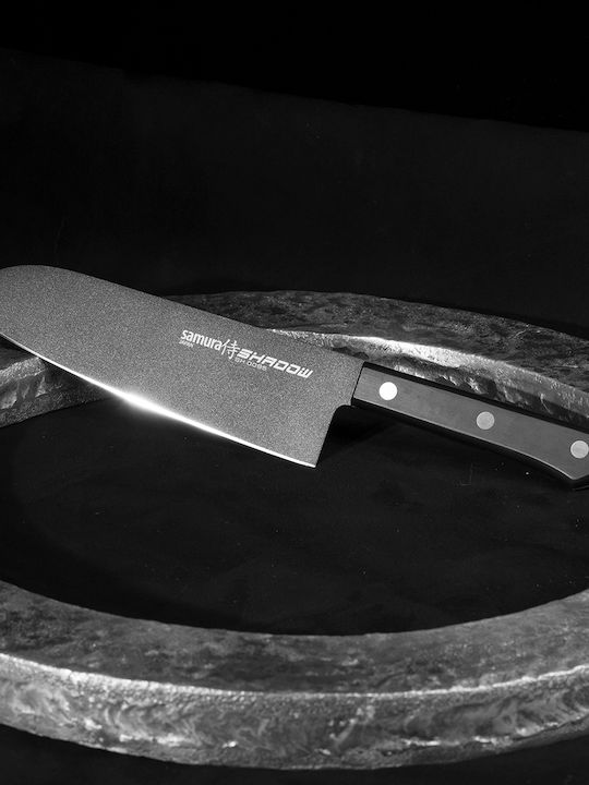 Samura Shadow Knife Santoku from Stainless Steel 17.5cm
