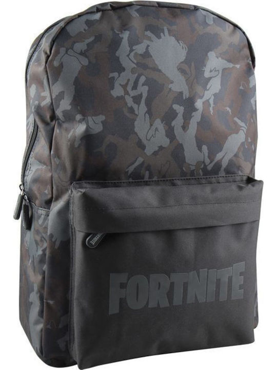 Gim Fortnite School Bag Backpack Junior High-High School in Black color